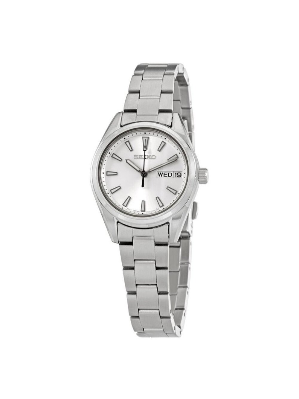 NWT Seiko Neo Classic Quartz Silver Dial Ladies Watch